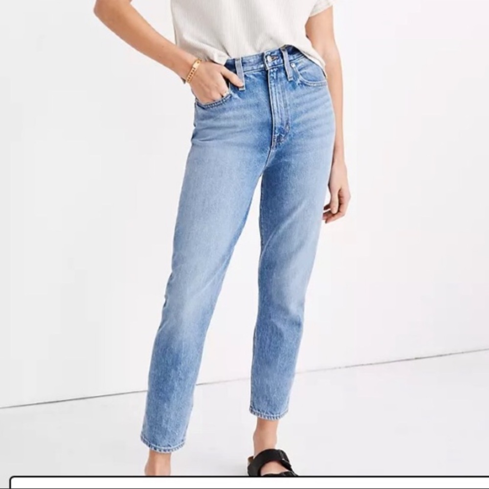Madewell Mom Jeans - Light Wash